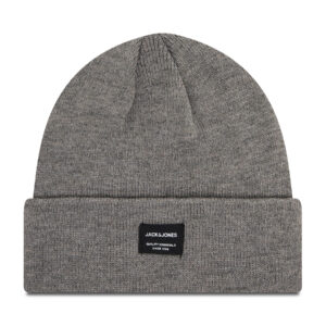 Žieminės kepurės vyrams, Kepurė Jack&Jones Jacdna Beanie Noss 12092815 Pilka