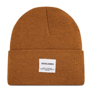 Žieminės kepurės vyrams, Kepurė Jack&Jones Jaclong Knit Beanie 12150627 Ruda