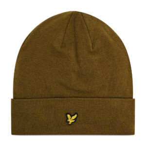 Žieminės kepurės vyrams, Kepurė Lyle & Scott Beanie HE960ARC Žalia