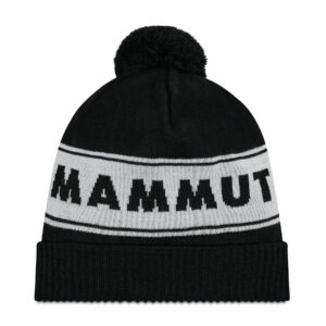 Žieminės kepurės vyrams, Kepurė Mammut Peaks Beanie 1191-01100-0047-1 Juoda