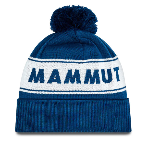 Žieminės kepurės vyrams, Kepurė Mammut Peaks Beanie 1191-01100-50577-1 Tamsiai mėlyna