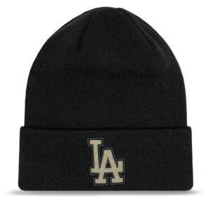 Žieminės kepurės vyrams, Kepurė New Era Metallic Badge La Dodgers 60364349 Juoda