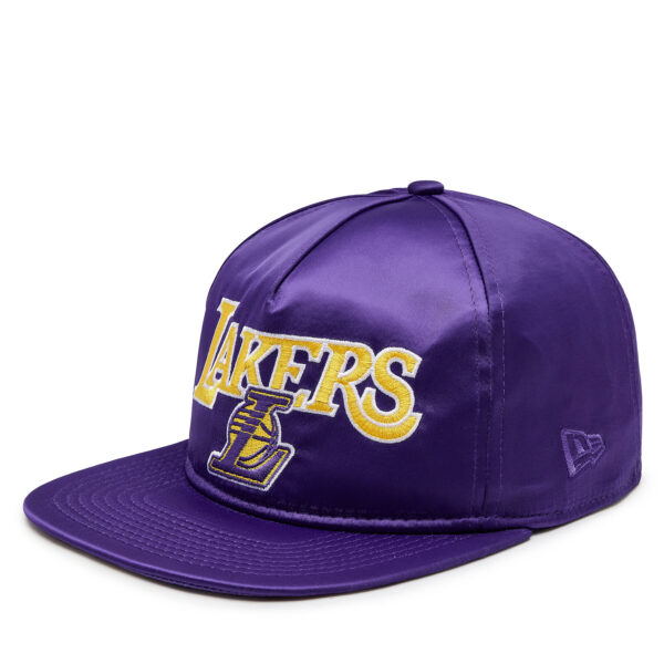 Žieminės kepurės vyrams, Kepurė New Era Nba Patch Retro Golfer Lakers 60364180 Violetinė