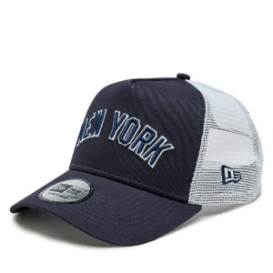 Žieminės kepurės vyrams, Kepurė New Era Team Script Trucker Nyy 60364216 Juoda