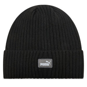 Žieminės kepurės vyrams, Kepurė Puma Classic Cuff Beanie 024826 01 Juoda