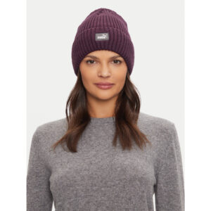 Žieminės kepurės vyrams, Kepurė Puma Classic Cuff Beanie 024826 07 Violetinė