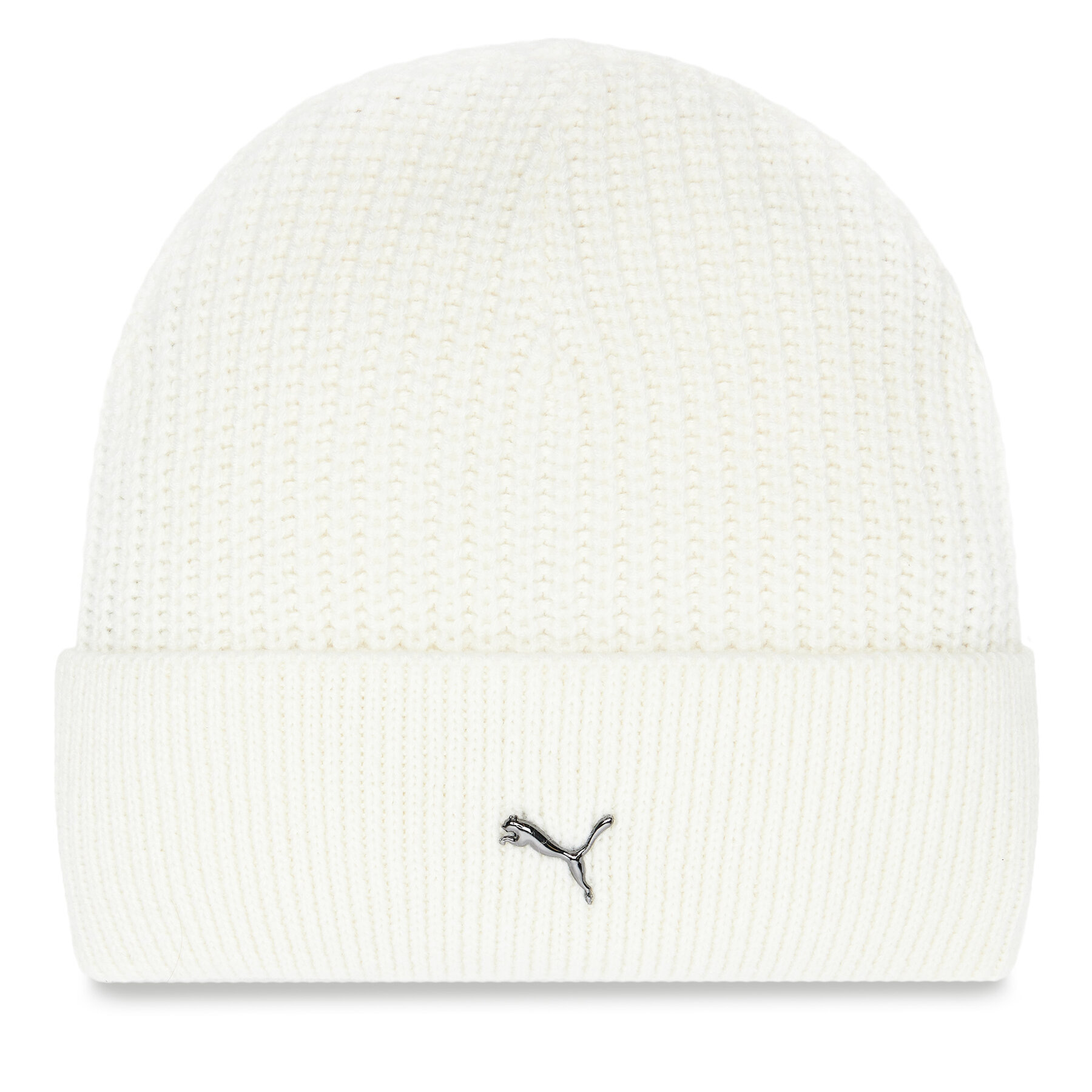 Žieminės kepurės vyrams, Kepurė Puma Metal Cat Beanie 024874 02 Balta