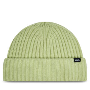 Žieminės kepurės vyrams, Kepurė Vans Mn Vans Shallow Cuff Beanie VN0A5KIOBYY1 Žalia