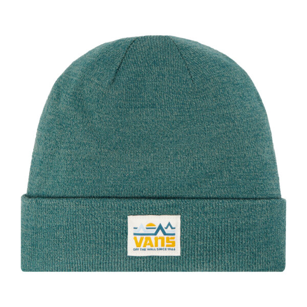 Žieminės kepurės vyrams, Kepurė Vans Mte Cuff Beanie VN0A3HJ960Q1 Žalia