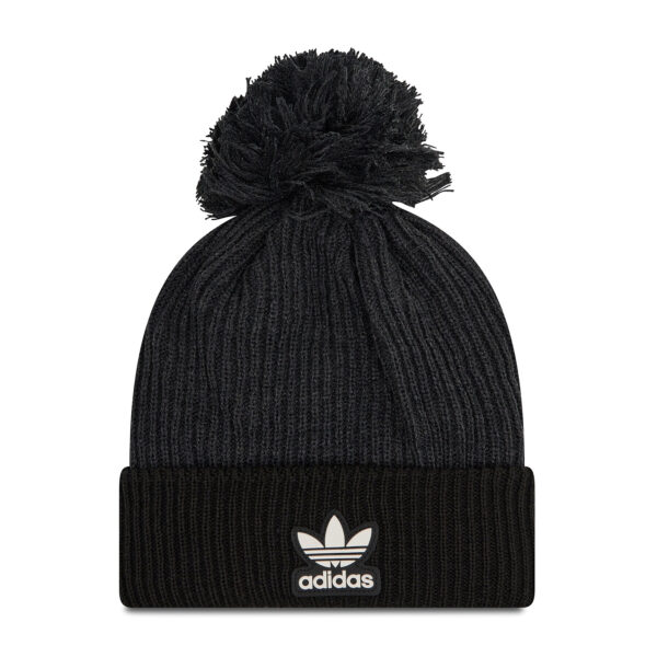 Žieminės kepurės vyrams, Kepurė adidas Ac Pom Beanie H35510 Juoda