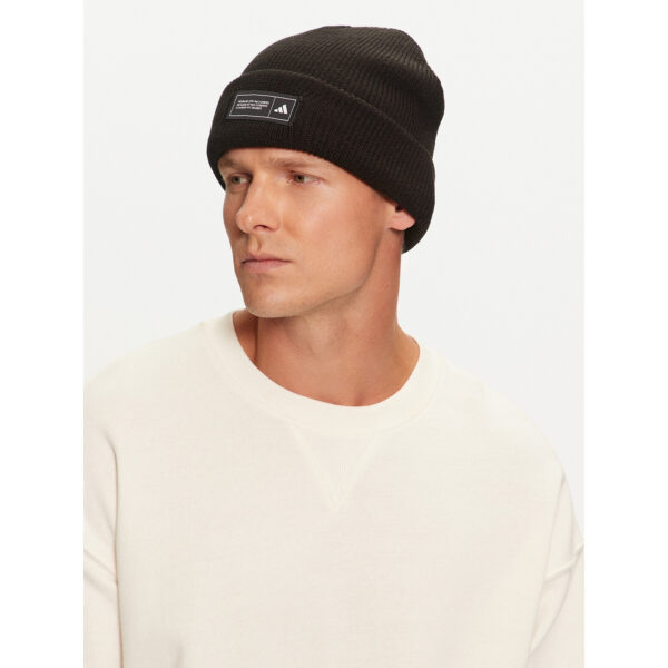 Žieminės kepurės vyrams, Kepurė adidas Essentials Cuffed Beanie IT4633 Juoda