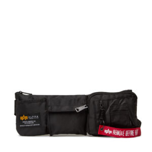 👜 Maža rankinė Alpha Industries Crew Utility Bag 128928 Juoda