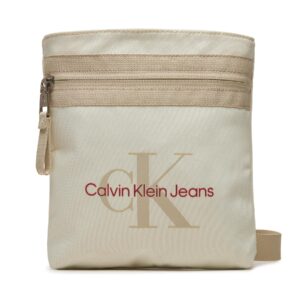 👜 Maža rankinė Calvin Klein Jeans Sport Essentials Flatpack18 M K50K511097 Écru