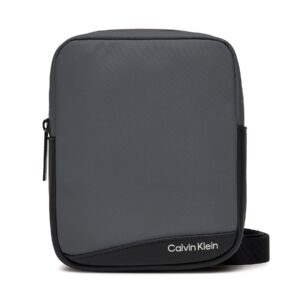 👜 Maža rankinė Calvin Klein Rubberized K50K511252 Pilka