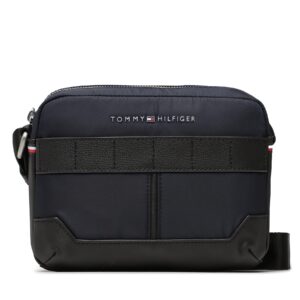 👜 Maža rankinė Tommy Hilfiger Th Elevated Nylon Camera Bag AM0AM10942 Tamsiai mėlyna