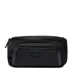 👜 Rankinė ant juosmens Calvin Klein Ck Remote Waistbag Mono K50K512106 Juoda