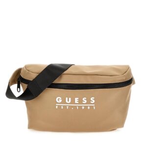 👜 Rankinė ant juosmens Guess Nola Mini Bags HMVENE P3331 Smėlio