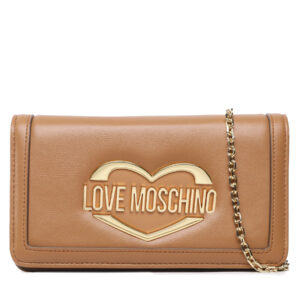 👜 Delninukės, Rankinė LOVE MOSCHINO JC5621PP1GLD120A Ruda