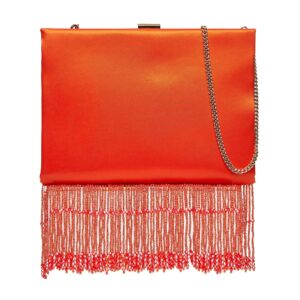 👜 Delninukės, Rankinė Pinko Pouch Soft AI 23-24 PLTT 101516 A15A Oranžinė