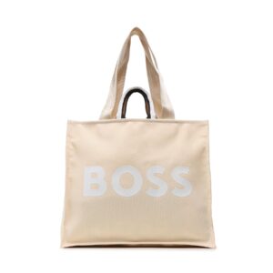 👜 Didelės rankinės moterims, Rankinė Boss 50488968 Smėlio