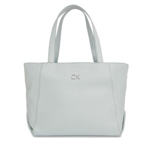 👜 Didelės rankinės moterims, Rankinė Calvin Klein Ck Daily K60K611766 Pilka