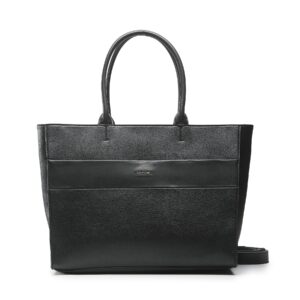 👜 Didelės rankinės moterims, Rankinė Calvin Klein Daily Dressed Shopper K60K610449 Juoda