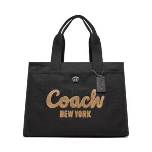 👜 Didelės rankinės moterims, Rankinė Coach CP163 Juoda