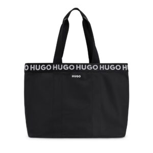 👜 Didelės rankinės moterims, Rankinė Hugo 50498176 Juoda