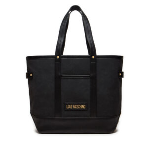 👜 Didelės rankinės moterims, Rankinė LOVE MOSCHINO JC4069PP1LLH200A Juoda