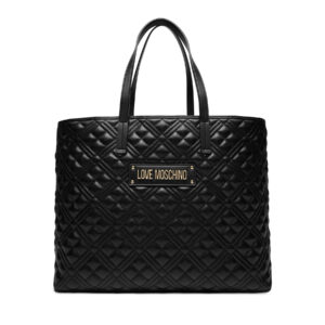 👜 Didelės rankinės moterims, Rankinė LOVE MOSCHINO JC4166PP1ILA0000 Juoda