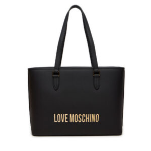 👜 Didelės rankinės moterims, Rankinė LOVE MOSCHINO JC4190PP1LKD0000 Juoda