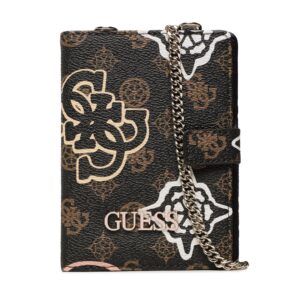 👜 Dokumentų dėklas Guess Berta (S) Slg SWP868 60600 Juoda