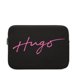 👜 Planšetinio kompiuterio dėklas Hugo Love Laptop Case-L 50492390 Juoda