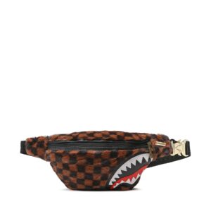 👜 Rankinė ant juosmens SPRAYGROUND Fur Sharks In Paris Savvy Crossbody 910B4934NSZ Ruda