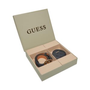 👜 Rinkinys: diržas ir dėkliukas Guess GFBOXW P4101 Pilka