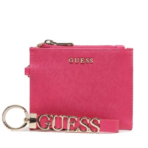 👜 Rinkinys: kortelių dėklas ir raktų pakabukas Guess GFBOXW P3403 Rožinė