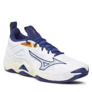 👞 Batai uždaroms aikštelėms Mizuno Wave Momentum 3 V1GA2312 Balta