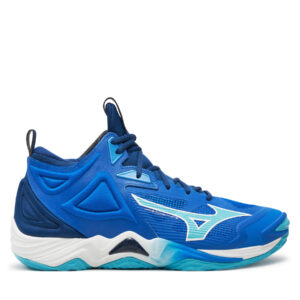 👞 Batai uždaroms aikštelėms Mizuno Wave Momentum 3 V1GA2317 Mėlyna