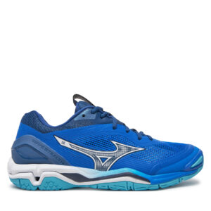 👞 Batai uždaroms aikštelėms Mizuno Wave Stealth 6 X1GA2430 Mėlyna