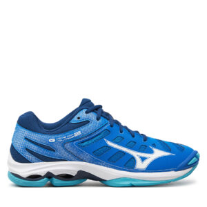 👞 Batai uždaroms aikštelėms Mizuno Wave Voltage 2 V1GA2460 Mėlyna