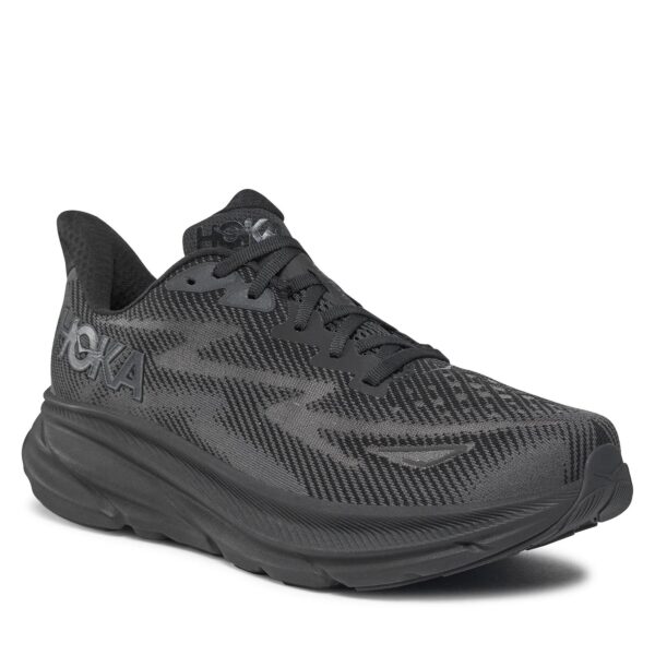 👟 Bėgimo batai Hoka Clifton 9 Wide 1132210 Juoda