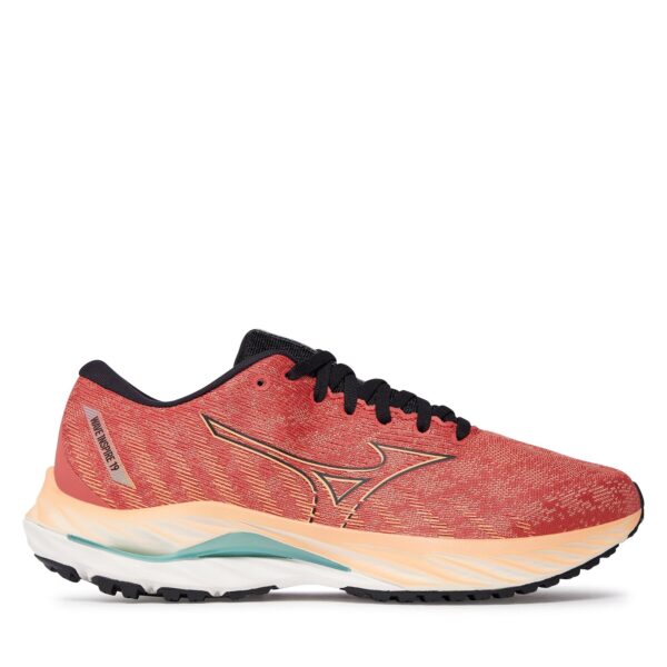 👟 Bėgimo batai Mizuno Wave Inspire 19 J1GC2344 Raudona