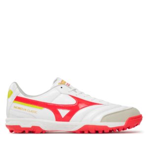 👟 Futbolo batai Mizuno Morelia Sala Classic Tf Q1GB2302 Balta