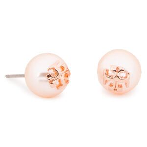 💍 Auksiniai auskarai Tory Burch Crystal Pearl Stud Earring 11165514 Auksinė