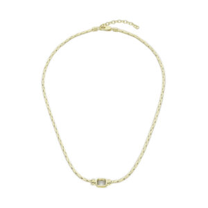 📿 Vėriniai, Kaklo papuošalas Luv AJ Camille Chain Necklace FW22-N-CCN-G Auksinė