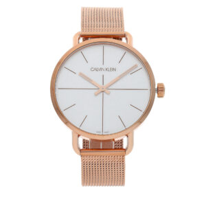 🕒 Laikrodžiai, Laikrodis Calvin Klein Even K7B21626 Rožinė