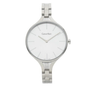 🕒 Laikrodžiai, Laikrodis Calvin Klein Graphic K7E23146 Sidabrinė