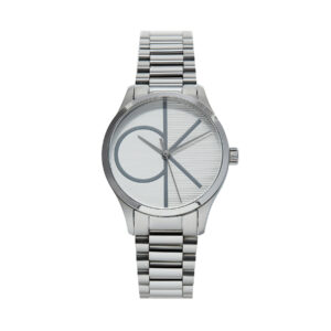 🕒 Laikrodžiai, Laikrodis Calvin Klein Iconic 25200345 Sidabrinė