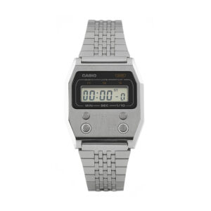 🕒 Laikrodžiai, Laikrodis Casio A1100D-1EF Sidabrinė