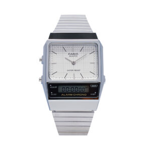 🕒 Laikrodžiai, Laikrodis Casio AQ-800E-7AEF Sidabrinė